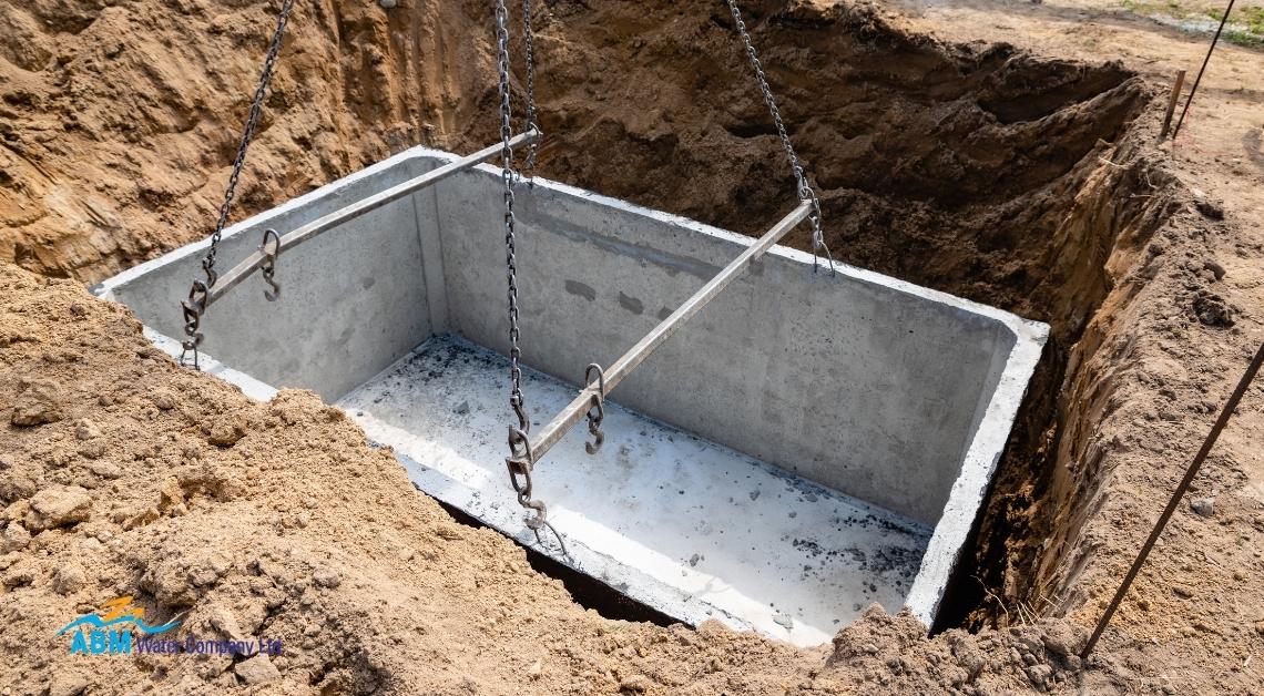 What kind of water tank or reservoir should be constructed?